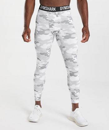 Pánské Legíny Gymshark Element Baselayer Světle Šedé | CZ 2220FDN